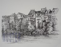 27 Rhein Basel       DIN A3