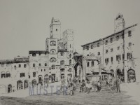 28b San Gimignano 2 60x40