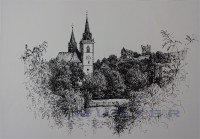 32 Bingen Basilika Sommer 40x30