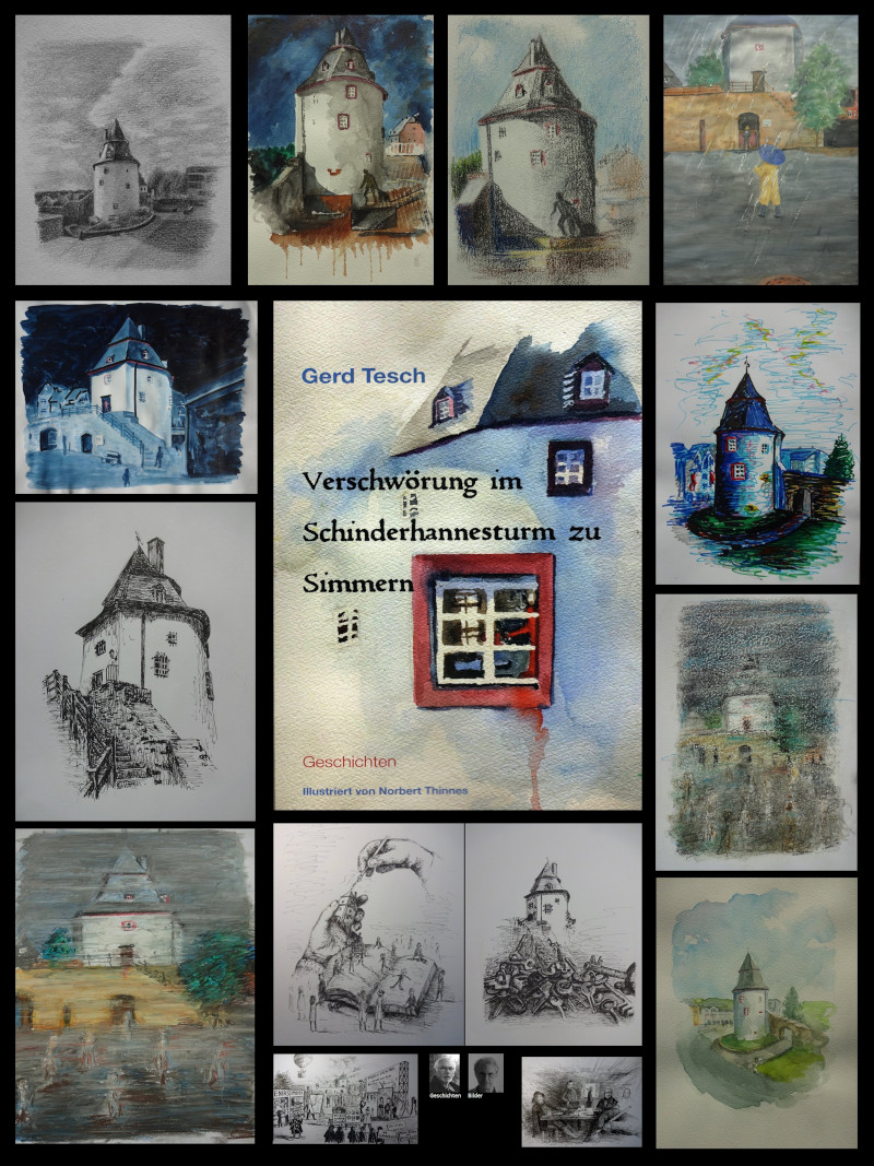 Illustrationen Schinderhannesturm